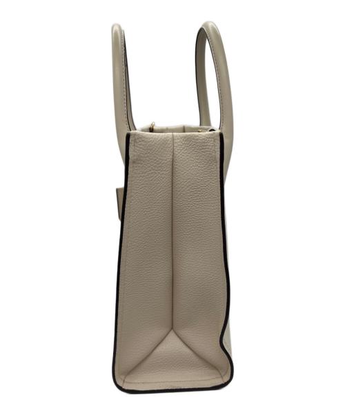 MICHAEL KORS（マイケルコース）MICHAEL KORS (マイケルコース) トートバッグ ホワイトの古着・服飾アイテム