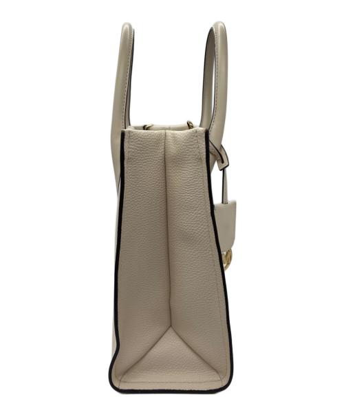 MICHAEL KORS（マイケルコース）MICHAEL KORS (マイケルコース) トートバッグ ホワイトの古着・服飾アイテム