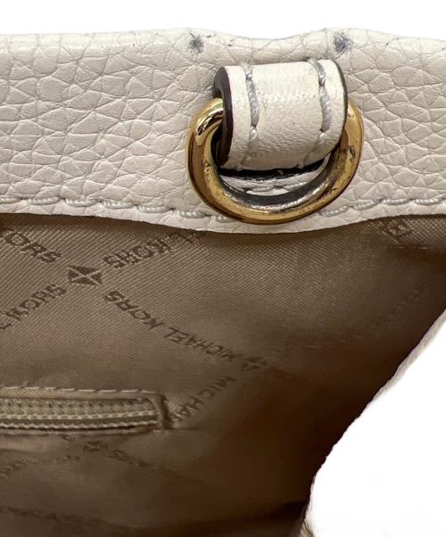 MICHAEL KORS（マイケルコース）MICHAEL KORS (マイケルコース) トートバッグ ホワイトの古着・服飾アイテム