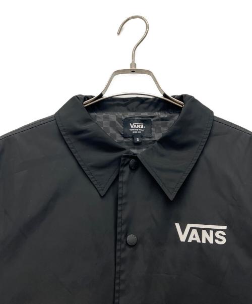 VANS（ヴァンズ）VANS (ヴァンズ) コーチジャケット ブラック サイズ:Sの古着・服飾アイテム