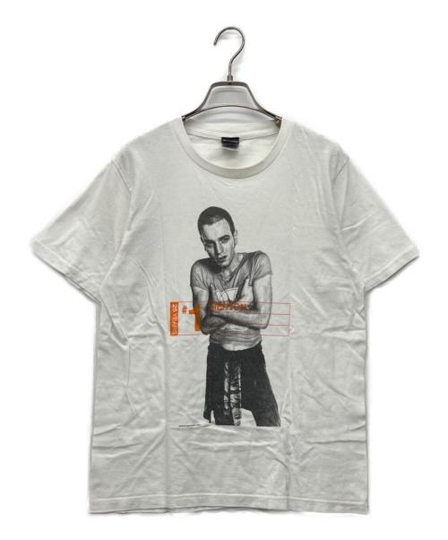 Stylorouge（スタイロルージュ）Stylorouge (スタイロルージュ) trainspotting RENTON 半袖カットソー ホワイト サイズ:Lの古着・服飾アイテム