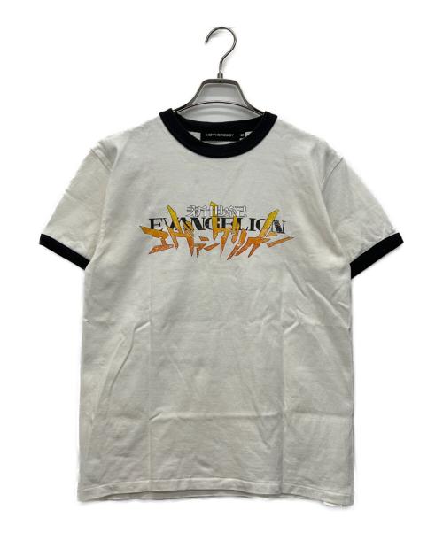 NOWHEREBOY（ノーウェアボーイ）NOWHEREBOY (ノーウェアボーイ) リンガーTシャツ ホワイト×ブラック サイズ:Mの古着・服飾アイテム
