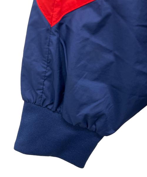 adidas（アディダス）adidas (アディダス) ナイロンジャケット ブルー×ホワイト サイズ:Lの古着・服飾アイテム
