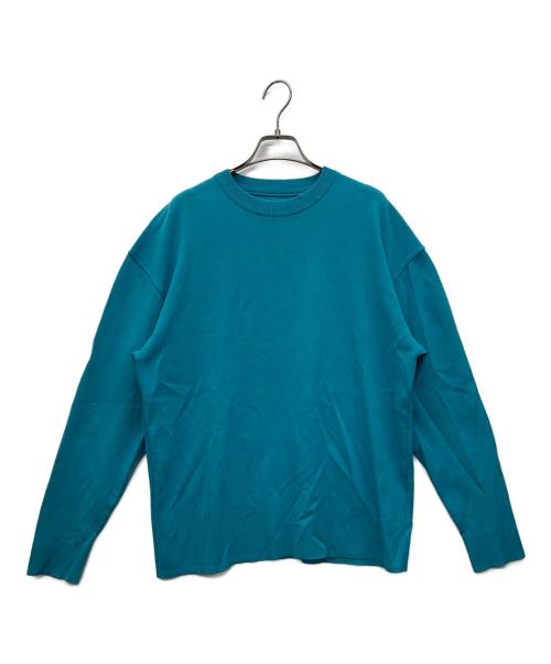 UNITED TOKYO（ユナイテッドトーキョー）UNITED TOKYO (ユナイテッドトーキョー) 薄手ニット ブルー サイズ:3の古着・服飾アイテム