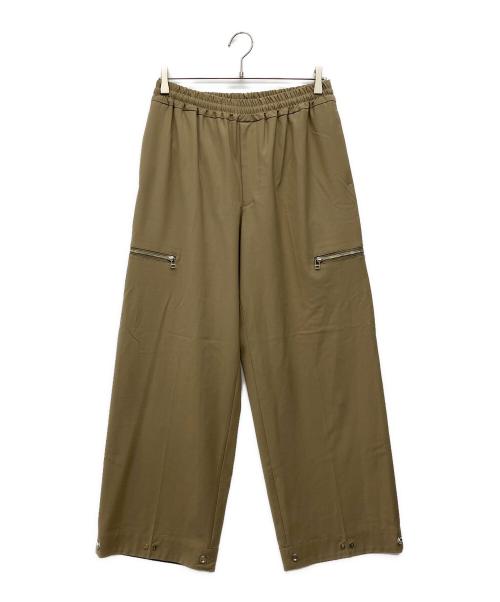 UNITED TOKYO（ユナイテッドトーキョー）UNITED TOKYO (ユナイテッドトーキョー) ウールZIPミリタリーパンツ ベージュ サイズ:3の古着・服飾アイテム