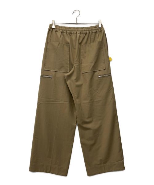 UNITED TOKYO（ユナイテッドトーキョー）UNITED TOKYO (ユナイテッドトーキョー) ウールZIPミリタリーパンツ ベージュ サイズ:3の古着・服飾アイテム