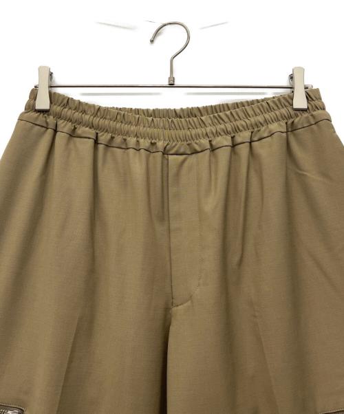 UNITED TOKYO（ユナイテッドトーキョー）UNITED TOKYO (ユナイテッドトーキョー) ウールZIPミリタリーパンツ ベージュ サイズ:3の古着・服飾アイテム