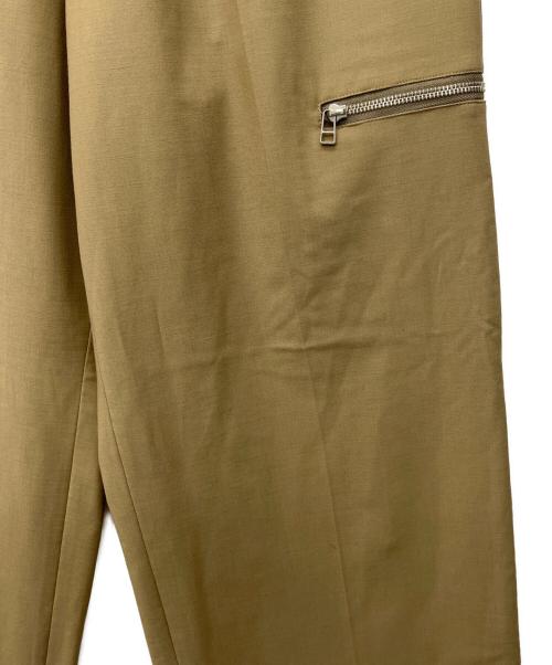 UNITED TOKYO（ユナイテッドトーキョー）UNITED TOKYO (ユナイテッドトーキョー) ウールZIPミリタリーパンツ ベージュ サイズ:3の古着・服飾アイテム