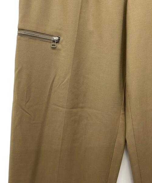 UNITED TOKYO（ユナイテッドトーキョー）UNITED TOKYO (ユナイテッドトーキョー) ウールZIPミリタリーパンツ ベージュ サイズ:3の古着・服飾アイテム