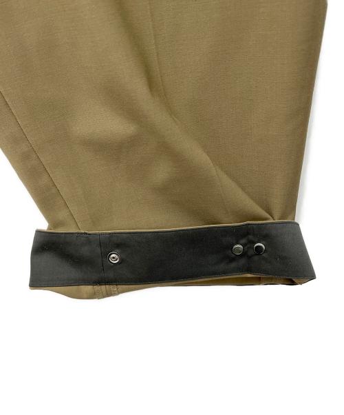 UNITED TOKYO（ユナイテッドトーキョー）UNITED TOKYO (ユナイテッドトーキョー) ウールZIPミリタリーパンツ ベージュ サイズ:3の古着・服飾アイテム