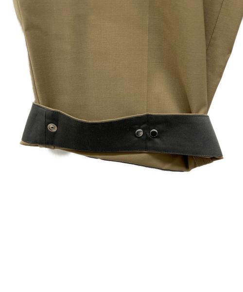 UNITED TOKYO（ユナイテッドトーキョー）UNITED TOKYO (ユナイテッドトーキョー) ウールZIPミリタリーパンツ ベージュ サイズ:3の古着・服飾アイテム
