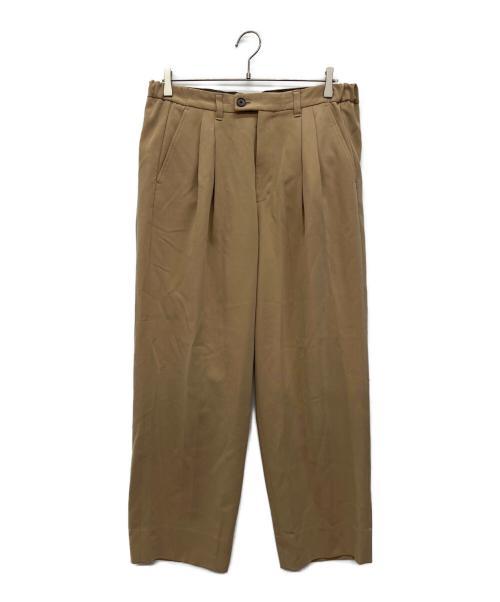 UNITED TOKYO（ユナイテッドトーキョー）UNITED TOKYO (ユナイテッドトーキョー) タックパンツ ベージュ サイズ:2の古着・服飾アイテム