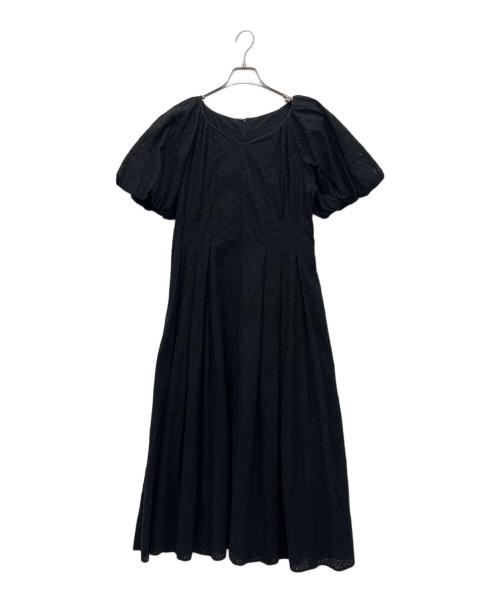 La TOTALITE（ラ ト―タリテ）La TOTALITE (ラ ト―タリテ) 半袖ワンピース ブラック サイズ:Mの古着・服飾アイテム