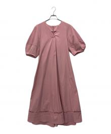 un dix cors（アンディコール）の古着「半袖ワンピース」｜ピンク