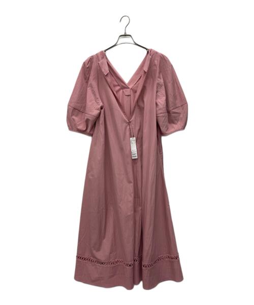un dix cors（アンディコール）un dix cors (アンディコール) 半袖ワンピース ピンク サイズ:FREEの古着・服飾アイテム