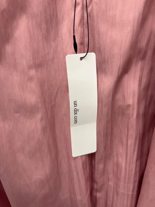 un dix cors（アンディコール）un dix cors (アンディコール) 半袖ワンピース ピンク サイズ:FREEの古着・服飾アイテム