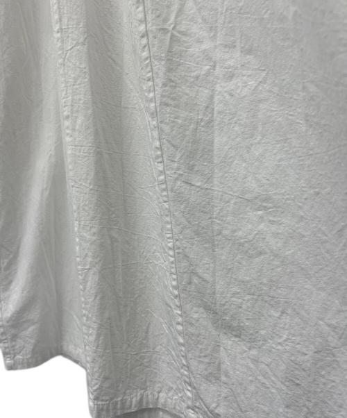 CLANE（クラネ）CLANE (クラネ) ボリュームパフスモックワンピース ホワイト サイズ:１の古着・服飾アイテム