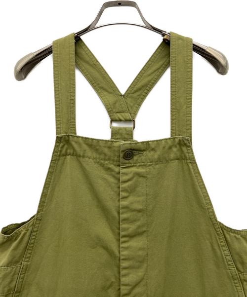 URCH RNA（アールエヌエー）URCH RNA (アールエヌエー) ジャンパースカート オリーブ サイズ:Mの古着・服飾アイテム
