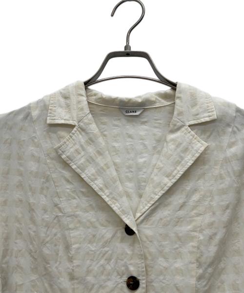 CLANE（クラネ）CLANE (クラネ) 半袖シャツ アイボリー サイズ:1の古着・服飾アイテム