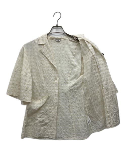 CLANE（クラネ）CLANE (クラネ) 半袖シャツ アイボリー サイズ:1の古着・服飾アイテム