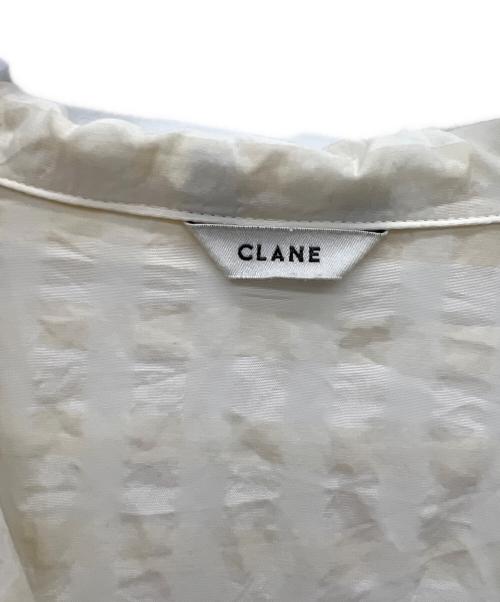 CLANE（クラネ）CLANE (クラネ) 半袖シャツ アイボリー サイズ:1の古着・服飾アイテム