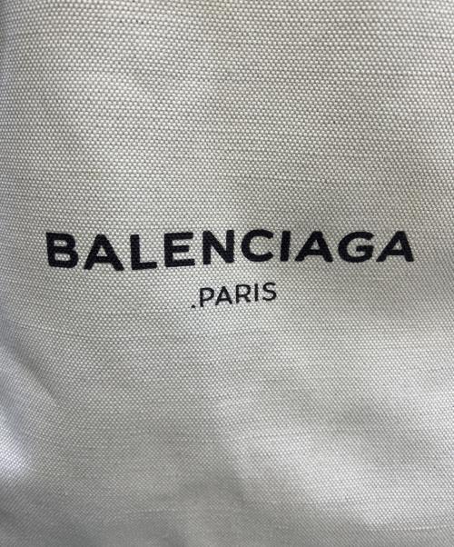 BALENCIAGA（バレンシアガ）BALENCIAGA (バレンシアガ) トートバッグ アイボリー×ネイビーの古着・服飾アイテム