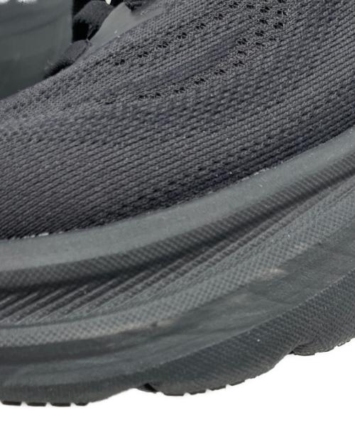 HOKAONEONE（ホカオネオネ）HOKAONEONE (ホカオネオネ) Clifton 10 ブラック サイズ:25.5の古着・服飾アイテム
