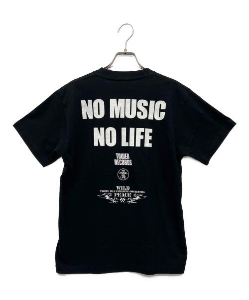 TOWER RECORDS（タワーレコード）TOWER RECORDS (タワーレコード) Tシャツ ブラック サイズ:Sの古着・服飾アイテム