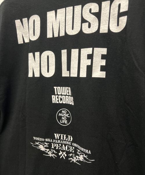 TOWER RECORDS（タワーレコード）TOWER RECORDS (タワーレコード) Tシャツ ブラック サイズ:Sの古着・服飾アイテム