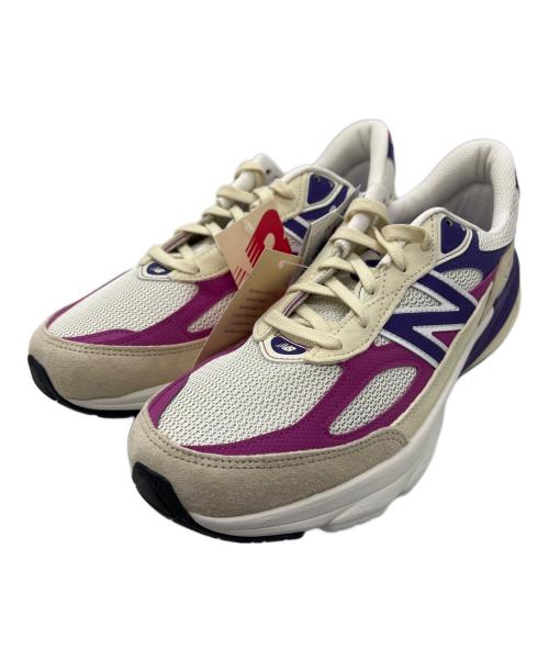 NEW BALANCE（ニューバランス）NEW BALANCE (ニューバランス) 990V6 パープル×ホワイト サイズ:27.5の古着・服飾アイテム