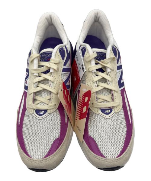 NEW BALANCE（ニューバランス）NEW BALANCE (ニューバランス) 990V6 パープル×ホワイト サイズ:27.5の古着・服飾アイテム