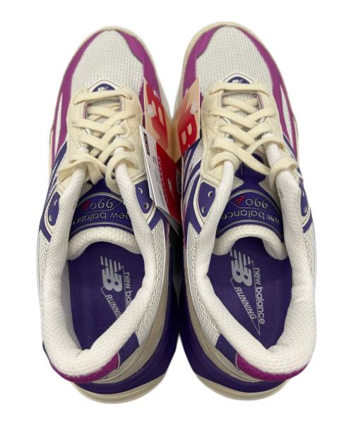 NEW BALANCE（ニューバランス）NEW BALANCE (ニューバランス) 990V6 パープル×ホワイト サイズ:27.5の古着・服飾アイテム