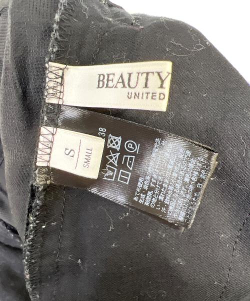 BEAUTY&YOUTH（ビューティーアンドユース）BEAUTY&YOUTH (ビューティーアンドユース) スラックス ブラック サイズ:Sの古着・服飾アイテム