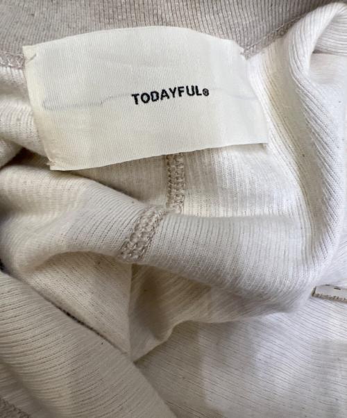 TODAYFUL（トゥデイフル）TODAYFUL (トゥデイフル) コットンリネンラフコンビネゾン アイボリー サイズ:36の古着・服飾アイテム