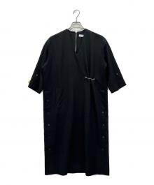 Ujoh（ウジョー）の古着「半袖ワンピース」｜ブラック