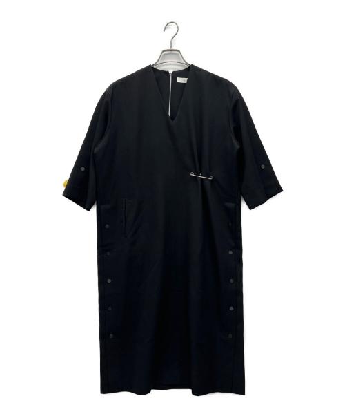 Ujoh（ウジョー）Ujoh (ウジョー) 半袖ワンピース ブラック サイズ:2の古着・服飾アイテム
