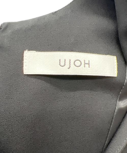 Ujoh（ウジョー）Ujoh (ウジョー) 半袖ワンピース ブラック サイズ:2の古着・服飾アイテム