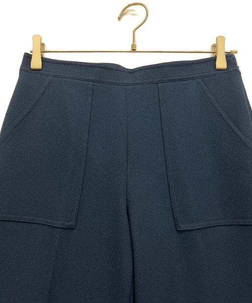 TORY BURCH（トリーバーチ）TORY BURCH (トリーバーチ) タックパンツ ネイビー サイズ:2の古着・服飾アイテム