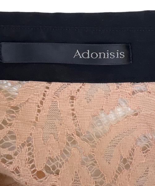 Adonisis（アドニシス）Adonisis (アドニシス) レースシャツ ピンク サイズ:FREEの古着・服飾アイテム