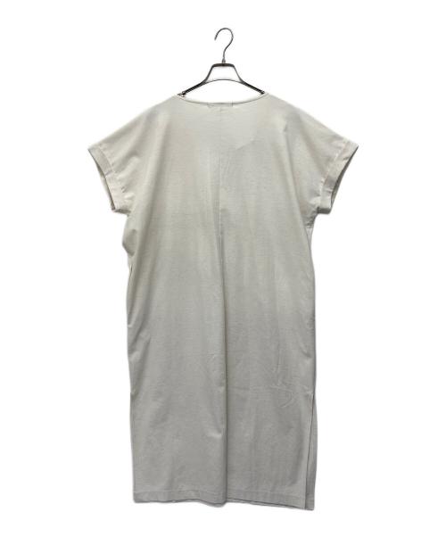 Munich（ミューニック）Munich (ミューニック) ノースリーブワンピース ホワイト サイズ:0Sの古着・服飾アイテム