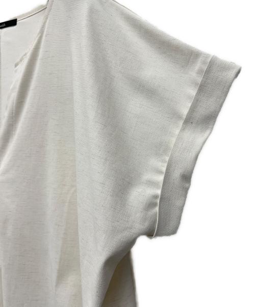 Munich（ミューニック）Munich (ミューニック) ノースリーブワンピース ホワイト サイズ:0Sの古着・服飾アイテム