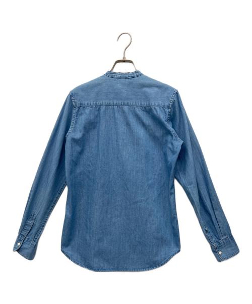 ASPESI（アスペジ）ASPESI (アスペジ) バンドカラーシャツ ブルー サイズ:ｰの古着・服飾アイテム