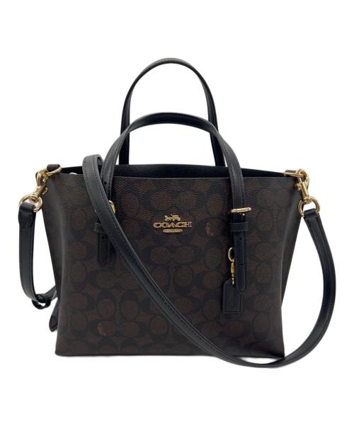 COACH（コーチ）COACH (コーチ) 2WAYショルダーバッグ ブラウンの古着・服飾アイテム