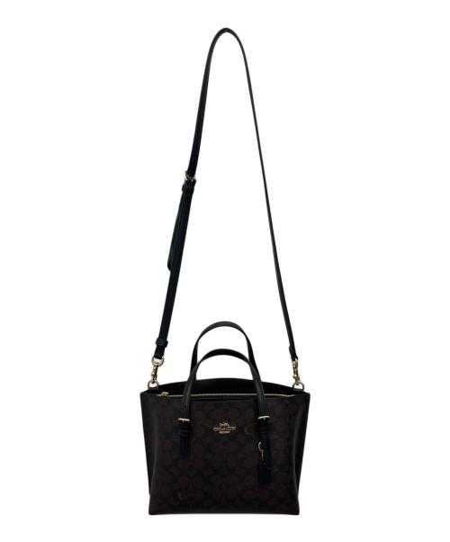 COACH（コーチ）COACH (コーチ) 2WAYショルダーバッグ ブラウンの古着・服飾アイテム