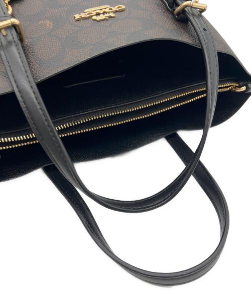 COACH（コーチ）COACH (コーチ) 2WAYショルダーバッグ ブラウンの古着・服飾アイテム