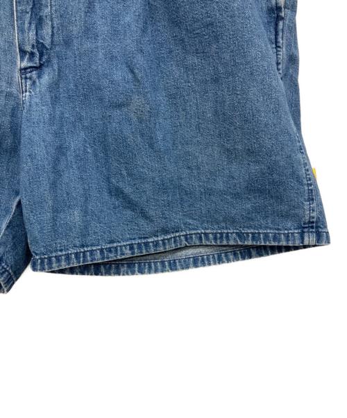 POLO RALPH LAUREN（ポロ・ラルフローレン）POLO RALPH LAUREN (ポロ・ラルフローレン) ツータックデニムハーフパンツ ブルー サイズ:38の古着・服飾アイテム