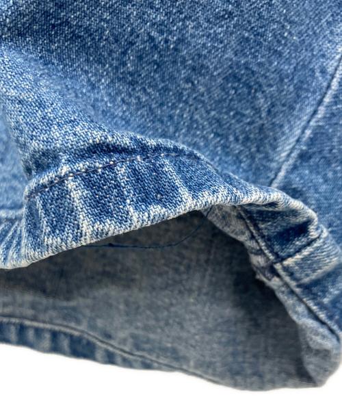 POLO RALPH LAUREN（ポロ・ラルフローレン）POLO RALPH LAUREN (ポロ・ラルフローレン) ツータックデニムハーフパンツ ブルー サイズ:38の古着・服飾アイテム
