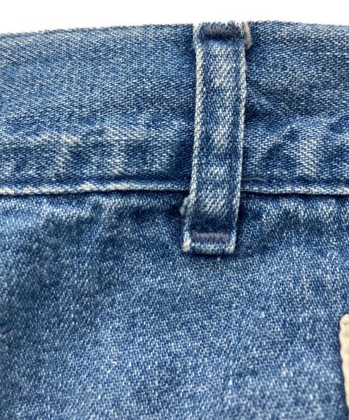 POLO RALPH LAUREN（ポロ・ラルフローレン）POLO RALPH LAUREN (ポロ・ラルフローレン) ツータックデニムハーフパンツ ブルー サイズ:38の古着・服飾アイテム
