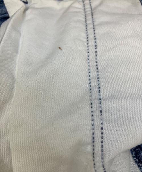 POLO RALPH LAUREN（ポロ・ラルフローレン）POLO RALPH LAUREN (ポロ・ラルフローレン) ツータックデニムハーフパンツ ブルー サイズ:38の古着・服飾アイテム