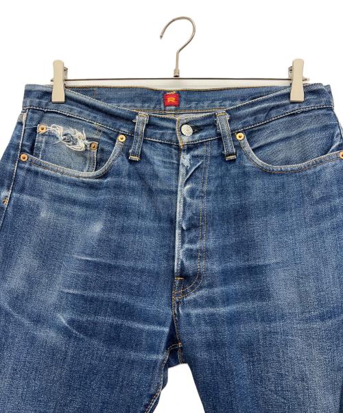 RESOLUTE（リゾルト）RESOLUTE (リゾルト) デニムパンツ ブルー サイズ:W34 L32の古着・服飾アイテム
